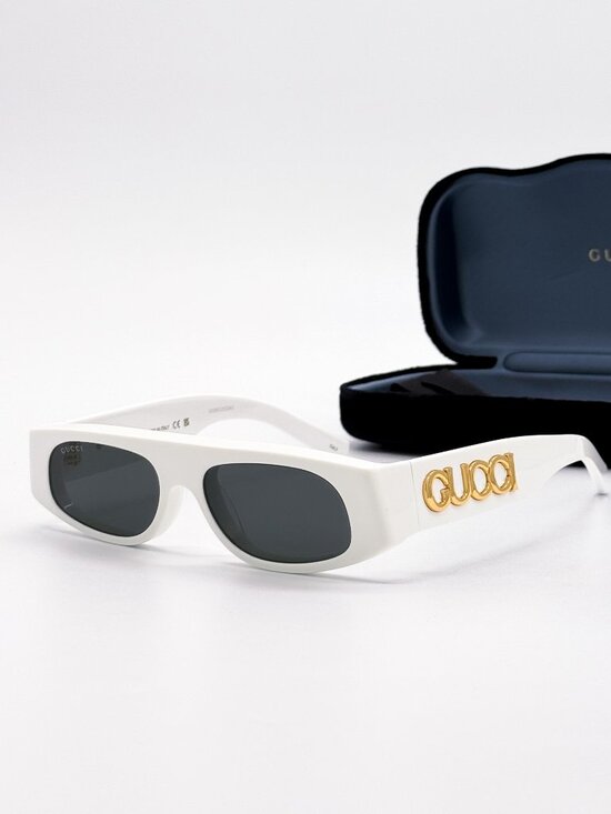 NEW GUCCI SUNGLASSES GG1771S 002 SQUARE WHITE WOMEN EYEWEAR GUCCI main image 5